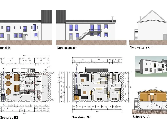 Nengshof Ferienhaeuser Sonnenblume Und Heublume בית נופש