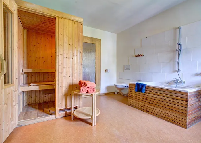 בית נופש Nengshof Ferienhaeuser Sonnenblume Und Heublume *