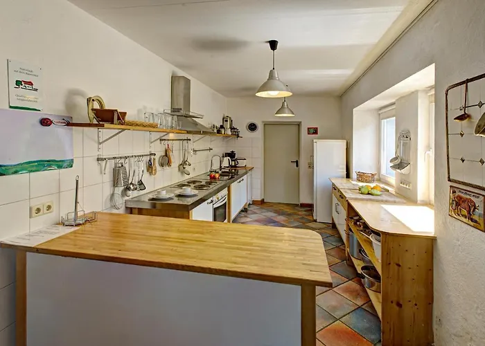 בית נופש Nengshof Ferienhaeuser Sonnenblume Und Heublume